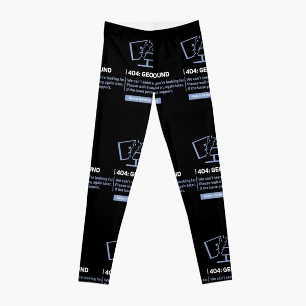 Georgenotfound 404 George Not Found Leggings RB0906 product Offical GeorgeNotFound Merch