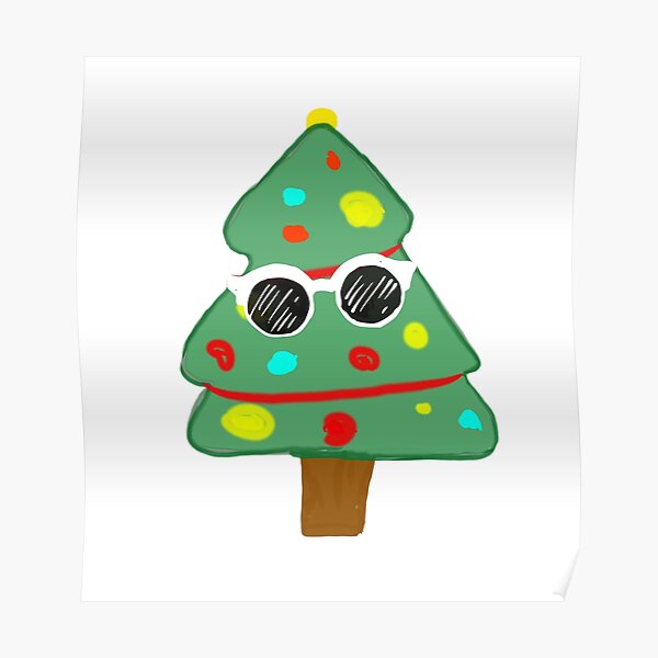 GeorgeNotFound Christmas tree Poster RB0906 product Offical GeorgeNotFound Merch