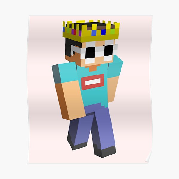 Georgenotfound Glasses Funny Minecraft  Poster RB0906 product Offical GeorgeNotFound Merch