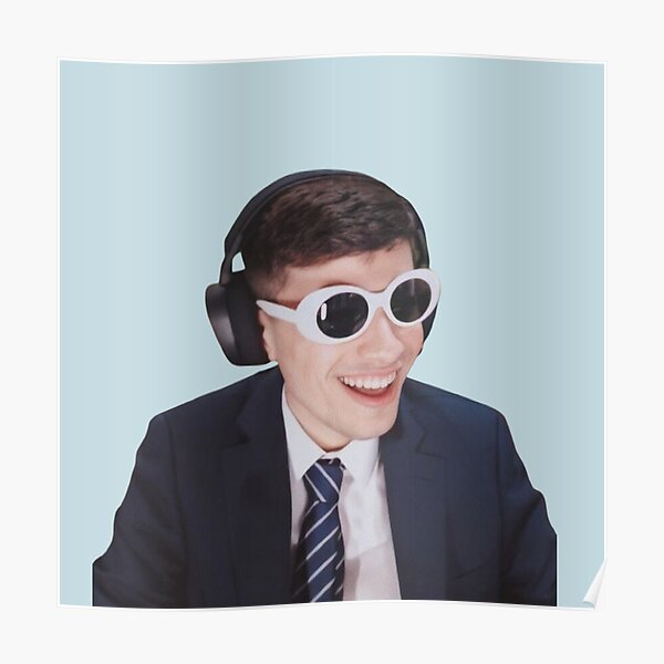 GeorgeNotFound in Goggles  Poster RB0906 product Offical GeorgeNotFound Merch