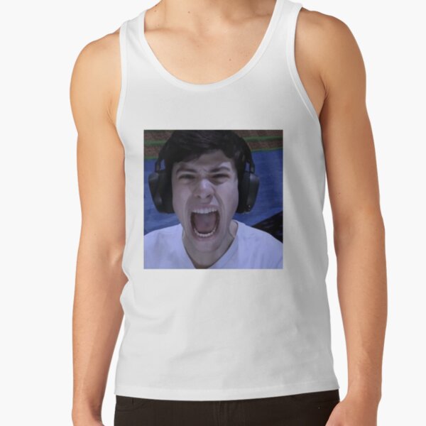 GeorgeNotFound screams Tank Top RB0906 product Offical GeorgeNotFound Merch