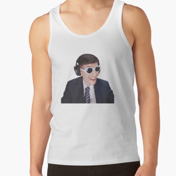 GeorgeNotFound in Goggles  Tank Top RB0906 product Offical GeorgeNotFound Merch