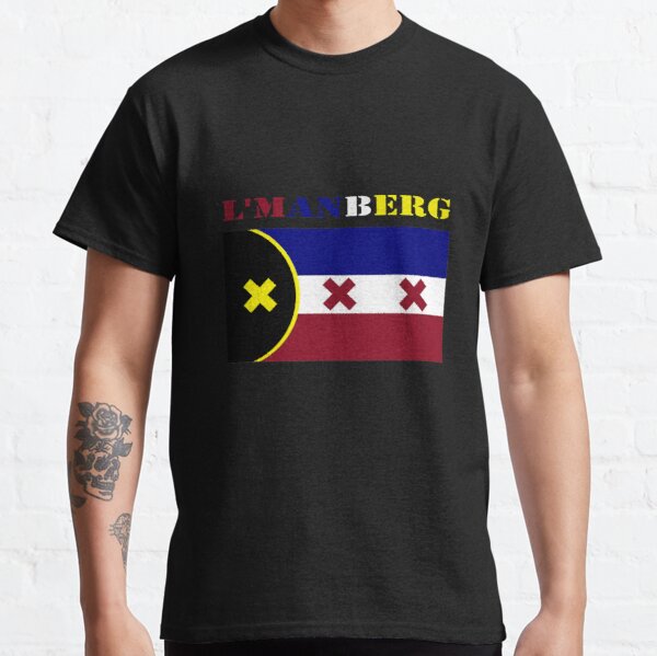 L'Manberg Flag shirt , Manburg, Manberg, L Manberg, L Manburg, Skeppy, Georgenotfound Classic T-Shirt RB0906 product Offical GeorgeNotFound Merch