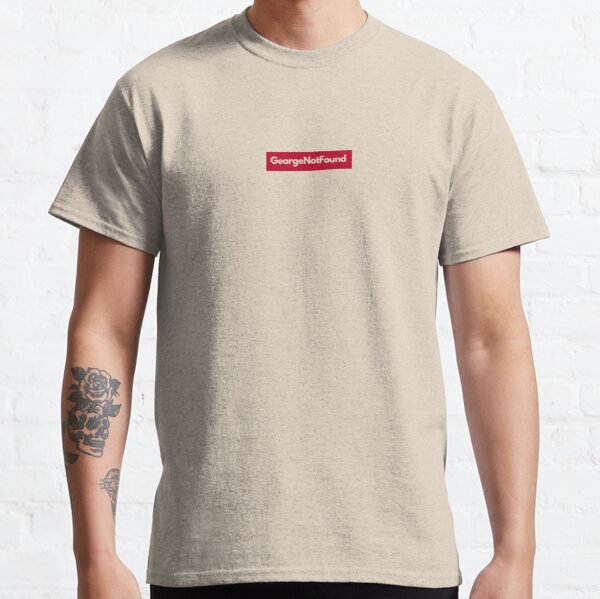 georgenotfound grey Classic T-Shirt RB0906 product Offical GeorgeNotFound Merch