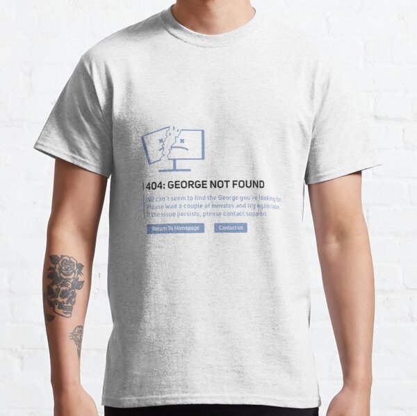 GeorgeNotFound Computer Classic T-Shirt RB0906 product Offical GeorgeNotFound Merch