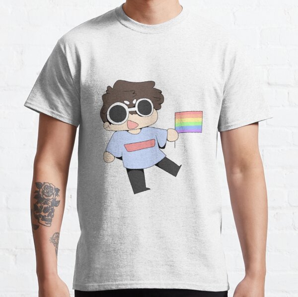 Georgenotfound gay flag Classic T-Shirt RB0906 product Offical GeorgeNotFound Merch
