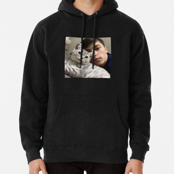 GeorgeNotFound with his cat Pullover Hoodie RB0906 product Offical GeorgeNotFound Merch