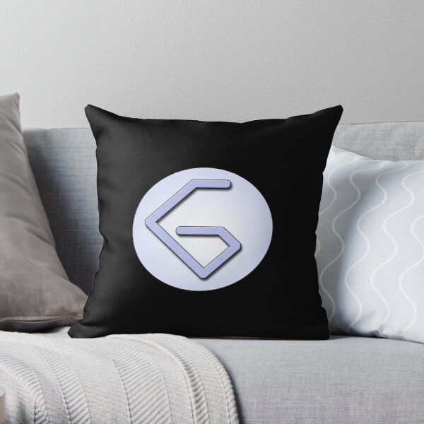 Georgenotfound Gaming Logo Throw Pillow RB0906 product Offical GeorgeNotFound Merch