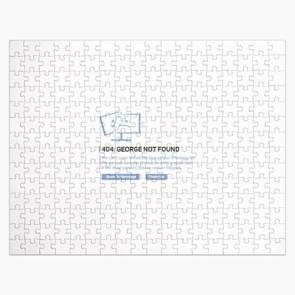 Georgenotfound 404 Jigsaw Puzzle RB0906 product Offical GeorgeNotFound Merch