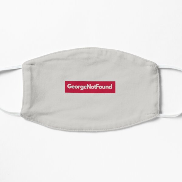georgenotfound grey Flat Mask RB0906 product Offical GeorgeNotFound Merch