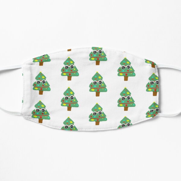 GeorgeNotFound Christmas tree Flat Mask RB0906 product Offical GeorgeNotFound Merch
