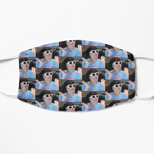 georgenotfound clout goggles Flat Mask RB0906 product Offical GeorgeNotFound Merch